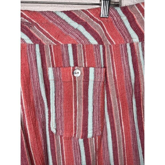 Sundance Pants Relaxed Cotton Gauze Button Fly Beach Coastline Petite X-Large B1 - Picture 9 of 12